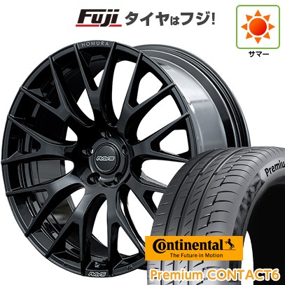 【新品】40系アルファード/ヴェルファイア用 夏タイヤ ホイール4本セット 245/40R21 コンチネンタル コンチ プレミアムコンタクト6(限定2024年製) RAYS レイズ ホムラ 2X9R 9J 21インチ(送料無料)｜フジコーポレーション