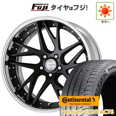 【新品】40系アルファード/ヴェルファイア用 夏タイヤ ホイール4本セット 245/40R21 コンチネンタル コンチ プレミアムコンタクト6(限定) WORK ワーク グノーシスCV CVX 8.5J 21インチ(送料無料)