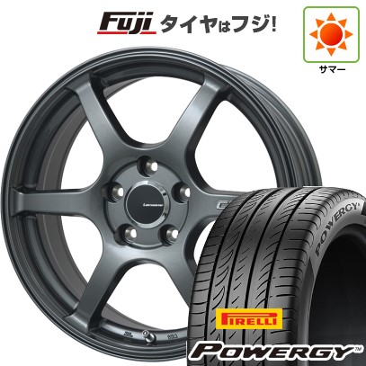 【新品国産車用5穴114.3】 夏タイヤ ホイール4本セット 225/65R17 ピレリ パワジー レアマイスター CS-V6(ガンメタ) 7J 17インチ(送料無料)|フジコーポレーション