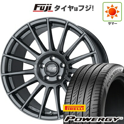 【新品国産車用5穴114.3】 夏タイヤ ホイール4本セット 245/35R20 ピレリ パワジー OZ スーパーツーリズモ ダカール 8.5J 20インチ(送料無料)