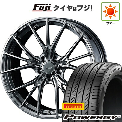 【新品国産車用5穴114.3】 夏タイヤ ホイール4本セット 225/60R18 ピレリ パワジー WEDS ウェッズ F-ZERO FZ-1 8J 18インチ(送料無料)