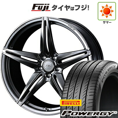 【新品国産車用5穴114.3】 夏タイヤ ホイール4本セット 225/60R18 ピレリ パワジー WEDS ウェッズ F-ZERO FZ-3 8J 18インチ(送料無料)
