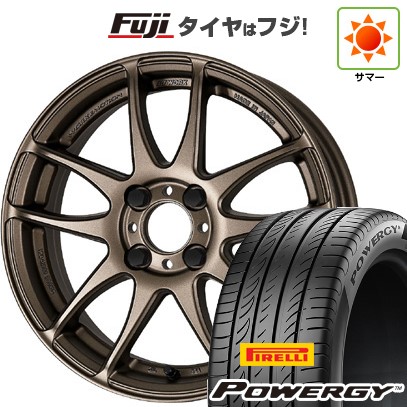 【新品国産車用5穴114.3】 夏タイヤ ホイール4本セット 225/65R17 ピレリ パワジー WORK ワーク エモーション CR kiwami 7J 17インチ(送料無料)