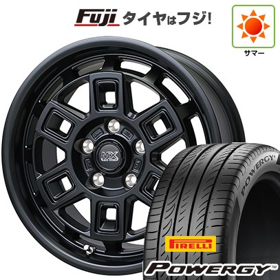 【新品国産車用5穴114.3】 夏タイヤ ホイール4本セット 215/65R16 ピレリ パワジー ホットスタッフ マッドクロス アイヴァー 7J 16インチ(送料無料)