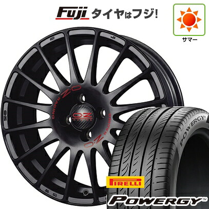 【新品】オーラ 夏タイヤ ホイール4本セット 205/50R17 ピレリ パワジー OZ スーパーツーリズモ GT 7J 17インチ(送料無料)