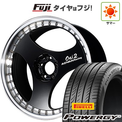【新品国産車用5穴114.3】 夏タイヤ ホイール4本セット 245/35R20 ピレリ パワジー ヨコハマ アドバンレーシング ONI2 プログレッシブ 8.5J 20インチ(送料無料)｜フジコーポレーション