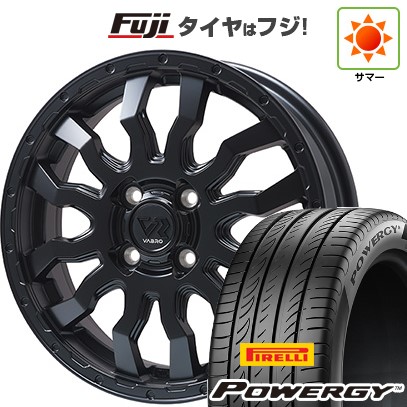 【新品 軽自動車】N-BOX タント スペーシア 夏タイヤ ホイール4本セット 165/55R15 ピレリ パワジー トピー ヴァブロ RR-01【限定】 4.5J 15インチ(送料無料) 52,260円