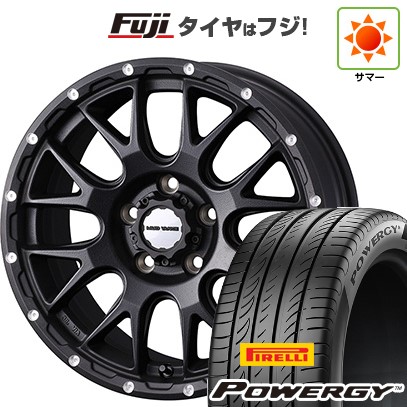 【新品国産車用5穴114.3】 夏タイヤ ホイール4本セット 235/55R18 ピレリ パワジー WEDS ウェッズアドベンチャー マッドヴァンス 08 7.5J 18インチ(送料無料)