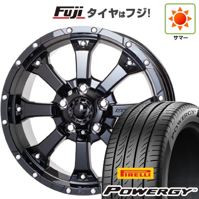 【新品国産車用5穴114.3】 夏タイヤ ホイール4本セット 215/65R16 ピレリ パワジー トライスター MKW MK-46 7J 16インチ(送料無料)｜フジコーポレーション