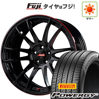 【新品国産車用5穴114.3】 夏タイヤ ホイール4本セット 235/55R18 ピレリ パワジー RAYS レイズ グラムライツ 57エクストリーム REV LIMIT EDITION 7.5J 18インチ(送料無料)|フジコーポレーション