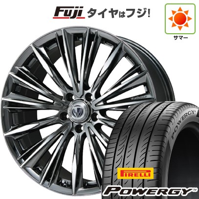 【新品国産車用5穴114.3】 夏タイヤ ホイール4本セット 245/45R19 ピレリ パワジー RAYS レイズ ベルサス ストラテジーア ヴォウジェ 8J 19インチ(送料無料)｜フジコーポレーション