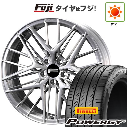 【新品国産車用5穴114.3】 夏タイヤ ホイール4本セット 245/35R20 ピレリ パワジー ケースペック SILK BLAZE ファヴォーレ F535 8.5J 20インチ(送料無料)｜フジコーポレーション