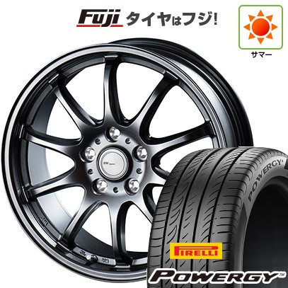 【新品国産車用5穴114.3】 夏タイヤ ホイール4本セット 225/60R18 ピレリ パワジー ビッグウエイ BWスポーツ ZT10 7.5J 18インチ(送料無料)