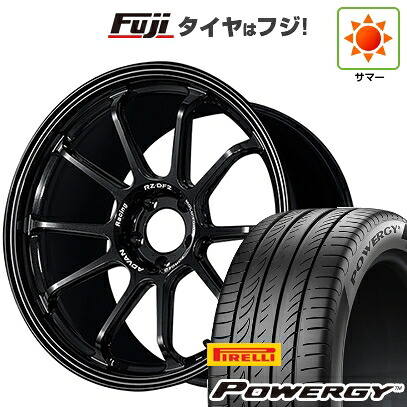 【新品国産車用5穴114.3】 夏タイヤ ホイール4本セット 245/35R20 ピレリ パワジー ヨコハマ アドバンレーシング RZ-DF2 9J 20インチ(送料無料)|フジコーポレーション