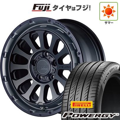 【新品国産車用5穴114.3】 夏タイヤ ホイール4本セット 215/65R16 ピレリ パワジー エムテクノ M.T.S.JAPAN X CROSS TW 7J 16インチ(送料無料)