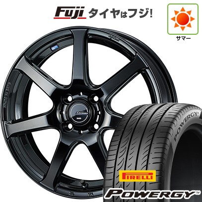 【新品国産車用5穴114.3】 夏タイヤ ホイール4本セット 225/60R18 ピレリ パワジー WEDS ウェッズ レオニス NAVIA 07 7J 18インチ(送料無料)