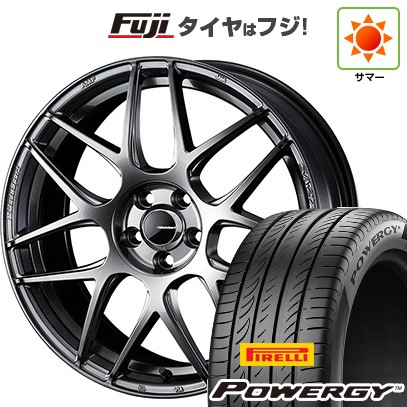 【新品国産車用5穴114.3】 夏タイヤ ホイール4本セット 245/40R20 ピレリ パワジー WEDS ウェッズスポーツ SA-27R 8.5J 20インチ(送料無料)