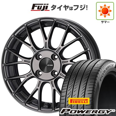 【新品国産車用5穴100】 夏タイヤ ホイール4本セット 205/50R17 ピレリ パワジー ENKEI エンケイ PFM1 17インチ(送料無料)