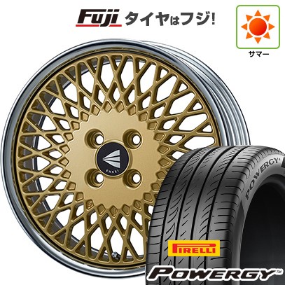 【新品国産車用4穴100】 夏タイヤ ホイール4本セット 195/55R16 ピレリ パワジー ENKEI エンケイ Neo Classic メッシュ4 ネオ 6J 16インチ(送料無料) 104,650円