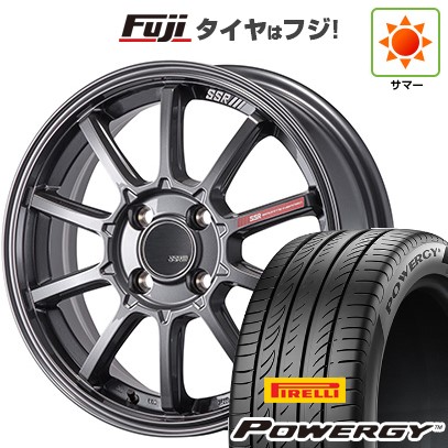 【新品国産車用5穴100】 夏タイヤ ホイール4本セット 225/40R18 ピレリ パワジー SSR GT GTV05 8J 18インチ(送料無料)