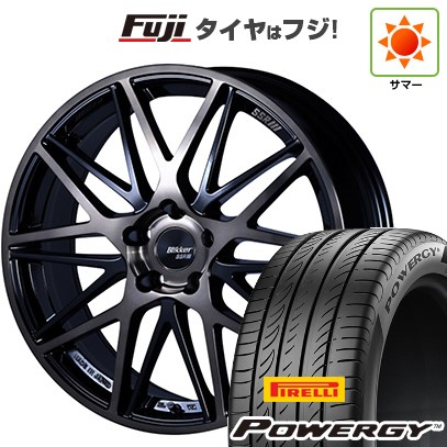 【新品国産車用5穴114.3】 夏タイヤ ホイール4本セット 205/50R17 ピレリ パワジー SSR ブリッカー 01M 7J 17インチ(送料無料)｜フジコーポレーション