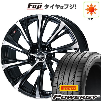 【新品国産車用5穴114.3】 夏タイヤ ホイール4本セット 245/35R19 ピレリ パワジー WEDS ウェッズ レオニス JG 8J 19インチ(送料無料)