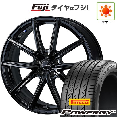 【新品国産車用5穴114.3】 夏タイヤ ホイール4本セット 245/35R19 ピレリ パワジー WEDS ウェッズ レオニス NAVIA 08 8J 19インチ(送料無料)