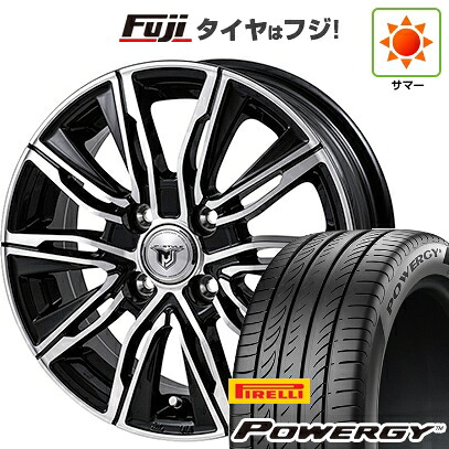 【新品国産車用4穴100】 夏タイヤ ホイール4本セット 195/55R16 ピレリ パワジー モンツァ JPスタイル MJ-X 6J 16インチ(送料無料) 60,170円