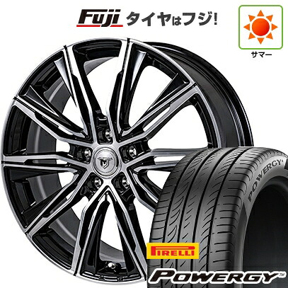 【新品国産車用5穴114.3】 夏タイヤ ホイール4本セット 205/50R17 ピレリ パワジー モンツァ JPスタイル MJ-X 7J 17インチ(送料無料) 71,500円