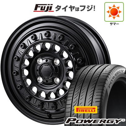 【新品国産車用5穴114.3】 夏タイヤ ホイール4本セット 215/65R16 ピレリ パワジー モンツァ HI-BLOCK ターマー 7J 16インチ(送料無料)