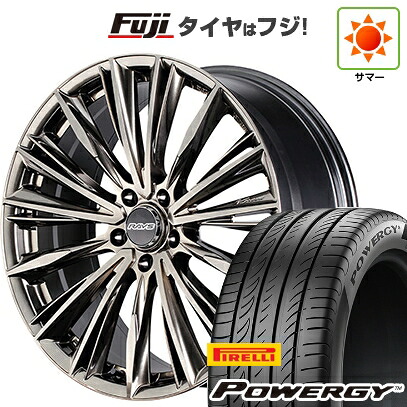 【新品国産車用5穴114.3】 夏タイヤ ホイール4本セット 245/40R20 ピレリ パワジー RAYS レイズ ベルサス クラフトコレクション ヴォウジェ LIMITED (GG) 8.5J 20インチ(送料無料)