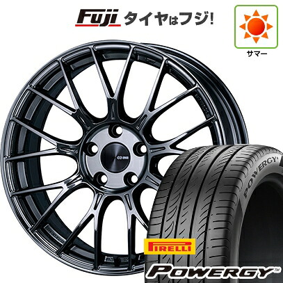 【新品国産車用5穴114.3】 夏タイヤ ホイール4本セット 215/45R18 ピレリ パワジー ENKEI エンケイ PerformanceLine PFM1 LIMITED EDITION 7.5J 18インチ(送料無料)｜フジコーポレーション