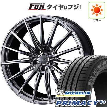 【新品国産車用5穴114.3】 夏タイヤ ホイール4本セット 245/40R21 ミシュラン プライマシー4+ WEDS ウェッズ F-ZERO FZ-4 9J 21インチ(送料無料)｜フジコーポレーション