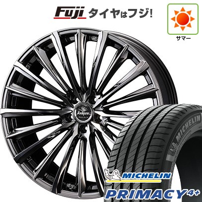 【新品国産車用5穴114.3】 夏タイヤ ホイール4本セット 245/40R21 ミシュラン プライマシー4+ WEDS ウェッズ クレンツェ ヴィルハーム 225EVO 9J 21インチ(送料無料)