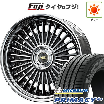 【新品国産車用5穴114.3】 夏タイヤ ホイール4本セット 245/40R21 ミシュラン プライマシー4+ WORK ワーク イミッツ 9J 21インチ(送料無料)|フジコーポレーション