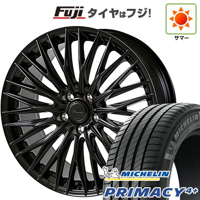 【新品国産車用5穴114.3】 夏タイヤ ホイール4本セット 245/40R21 ミシュラン プライマシー4+ モンツァ ワーウィック クライヴァー 8.5J 21インチ(送料無料)