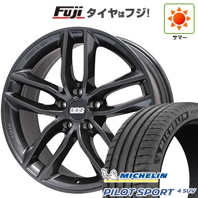 【新品】40系アルファード/ヴェルファイア用 夏タイヤ ホイール4本セット 245/45R20 ミシュラン パイロット スポーツ4 SUV BBS GERMANY SX クリスタルブラック 9J 20インチ(送料無料)