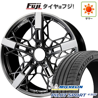 【新品】ランクル200 夏タイヤ ホイール4本セット 285/45R22 ミシュラン パイロット スポーツ4 SUV クライメイト テジャス 9.5J 22インチ(送料無料)