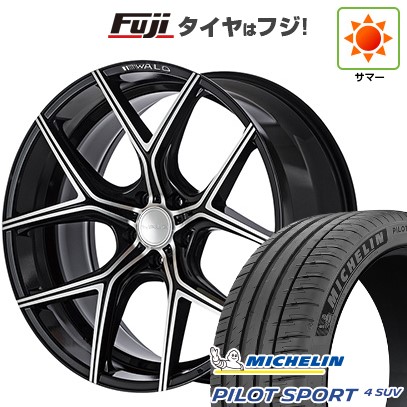 【新品】40系アルファード/ヴェルファイア用 夏タイヤ ホイール4本セット 245/45R20 ミシュラン パイロット スポーツ4 SUV WALD ヴァルド イリマ 1P I11-C 8.5J 20インチ(送料無料)|フジコーポレーション