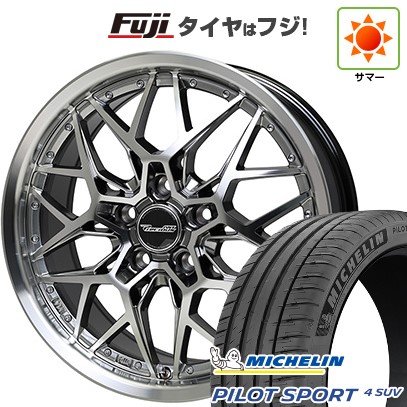 【新品】40系アルファード/ヴェルファイア用 夏タイヤ ホイール4本セット 245/45R20 ミシュラン パイロット スポーツ4 SUV ホットスタッフ プレシャス アストM5 8.5J 20インチ(送料無料)