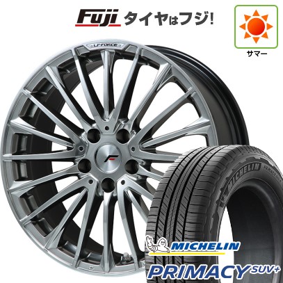 【新品】40系アルファード/ヴェルファイア用 夏タイヤ ホイール4本セット 225/55R19 103 H XL DT ミシュラン プライマシーSUV+ レアマイスター LF-FORCE クロームハイパーシルバー平座ナット 7J 19インチ(送料無料)｜フジコーポレーション