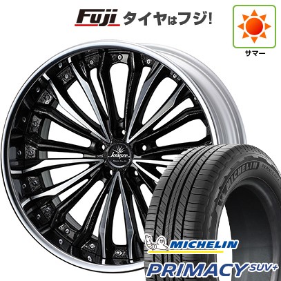 【新品】40系アルファード/ヴェルファイア用 夏タイヤ ホイール4本セット 225/55R19 103 H XL DT ミシュラン プライマシーSUV+ WEDS ウェッズ クレンツェ フェルゼン 8J 19インチ(送料無料)
