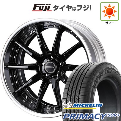 【新品】40系アルファード/ヴェルファイア用 夏タイヤ ホイール4本セット 225/55R19 103 H XL DT ミシュラン プライマシーSUV+ WEDS ウェッズ マーベリック 1410S 8J 19インチ(送料無料)