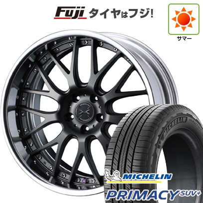 【新品】40系アルファード/ヴェルファイア用 夏タイヤ ホイール4本セット 225/55R19 103 H XL DT ミシュラン プライマシーSUV+ WEDS ウェッズ マーベリック 709M 8J 19インチ(送料無料)