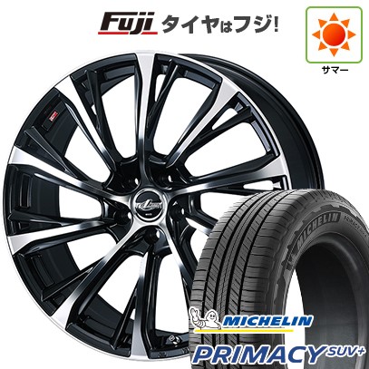 【新品】40系アルファード/ヴェルファイア用 夏タイヤ ホイール4本セット 225/55R19 103 H XL DT ミシュラン プライマシーSUV+ WEDS ウェッズ レオニス JG トヨタ・レクサス車専用 7J 19インチ(送料無料)
