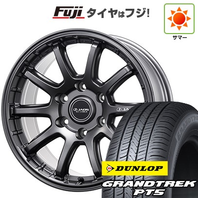 【新品】ランクル250/ランクル300 夏タイヤ ホイール4本セット 265/65R18 ダンロップ グラントレック PT5 ジャオス トライブクロス 8.5J 18インチ(送料無料)