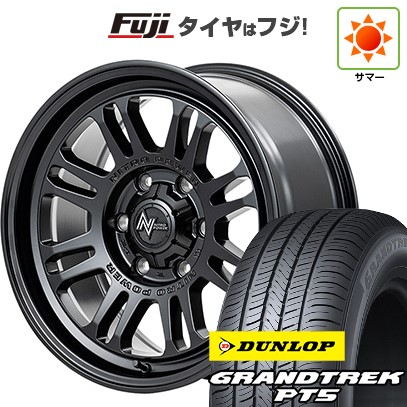 【新品】プラド/ハイラックス 夏タイヤ ホイール4本セット 265/65R17 ダンロップ グラントレック PT5 MID WHEELS NITRO POWER M16 アサルト 8J 17インチ(送料無料)