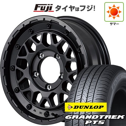 【新品】ジムニーシエラ/ジムニーノマド 夏タイヤ ホイール4本セット 225/70R16 ダンロップ グラントレック PT5 MID WHEELS NITRO POWER M29 スティンガー 6J 16インチ(送料無料)|フジコーポレーション