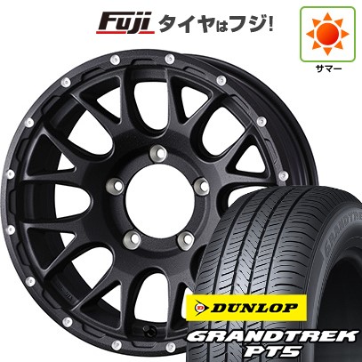 【新品】ジムニー 夏タイヤ ホイール4本セット 175/80R16 ダンロップ グラントレック PT5 WEDS ウェッズアドベンチャー マッドヴァンス 08 5.5J 16インチ(送料無料)