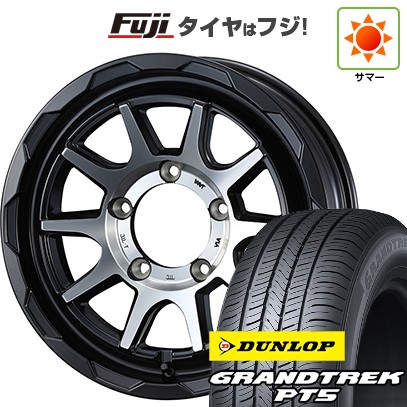 【新品】ジムニー 夏タイヤ ホイール4本セット 175/80R16 ダンロップ グラントレック PT5 WEDS ウェッズアドベンチャー マッドヴァンス 06 5.5J 16インチ(送料無料)